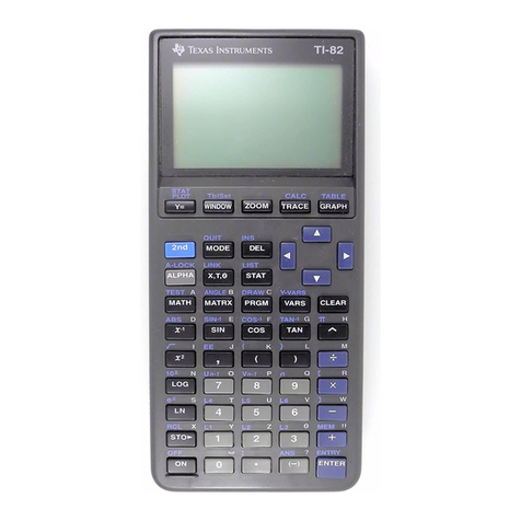 TI TI-82 Guide book
