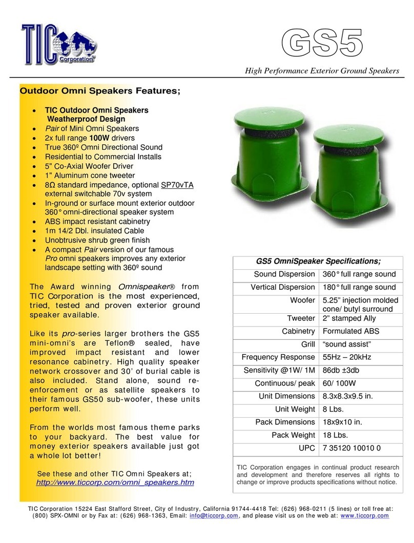TIC GS5 User manual