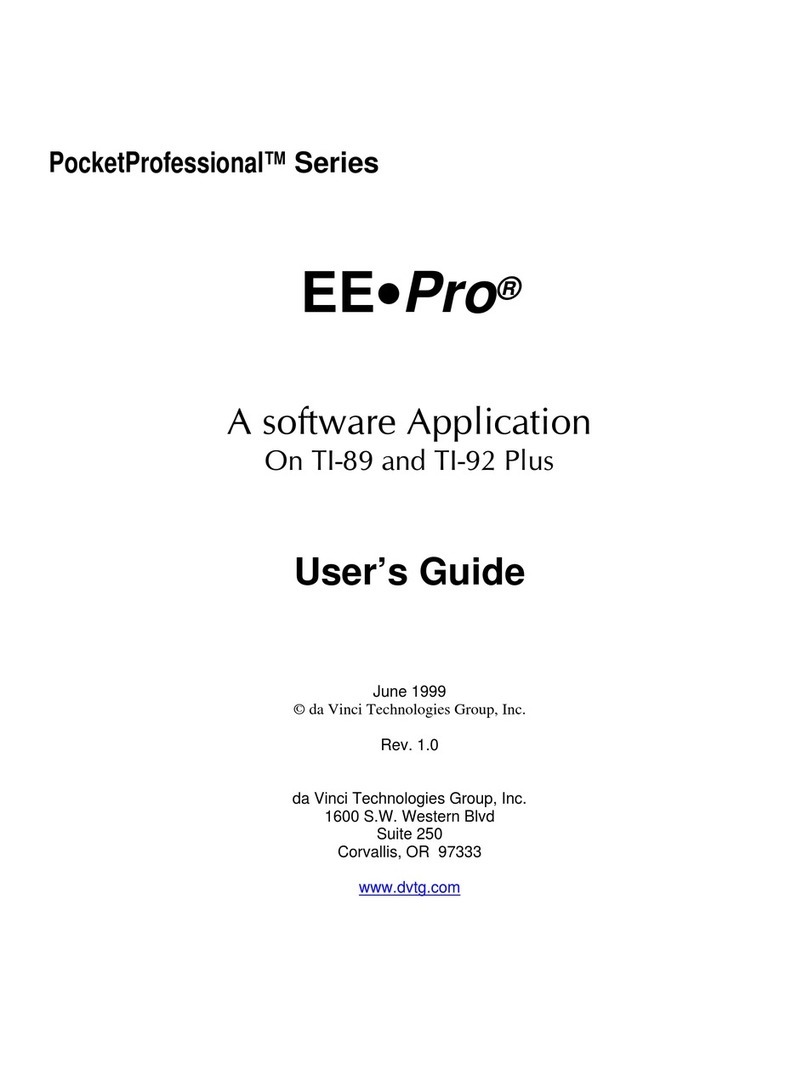 da Vinci Technologies EE Pro user guide