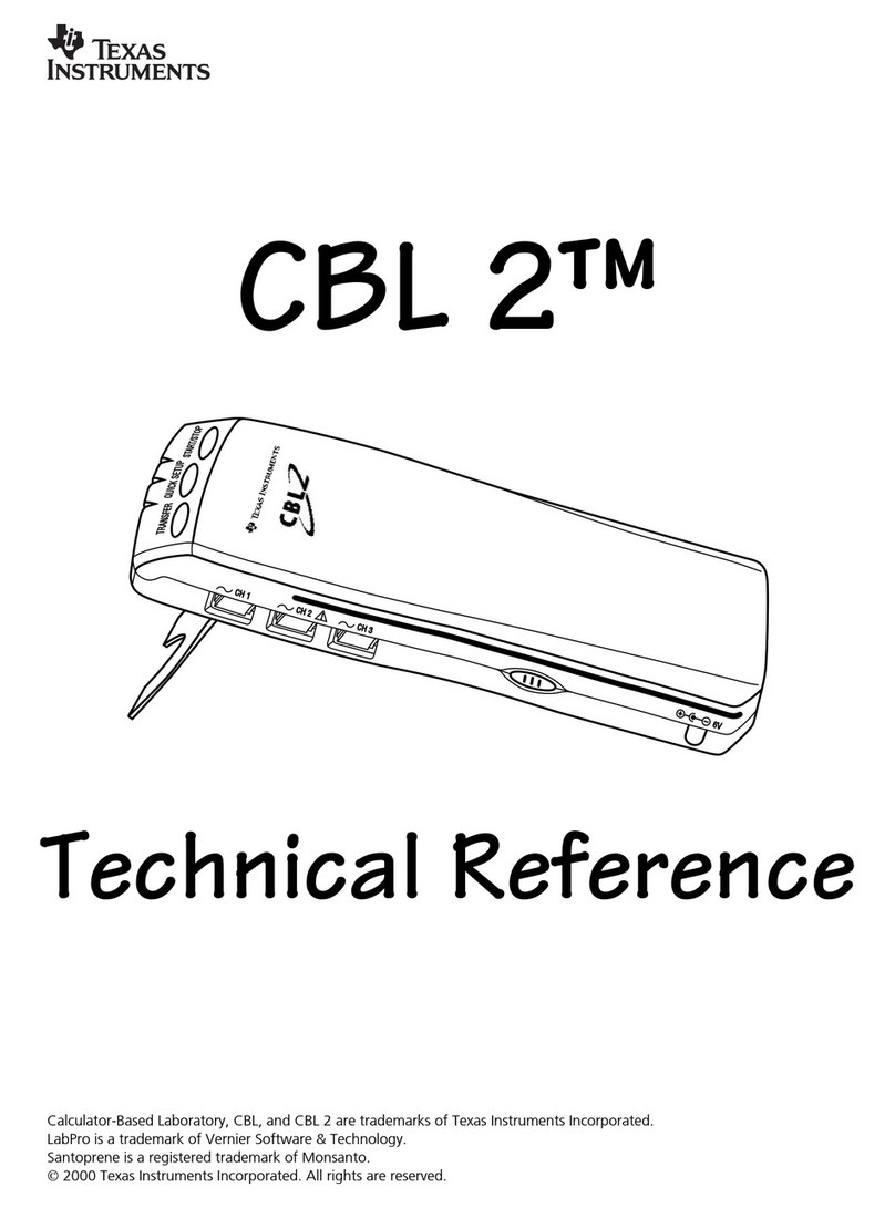Texas Instruments CBL 2 User manual