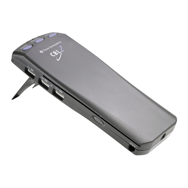 Texas Instruments CBL 2 supplementary guide