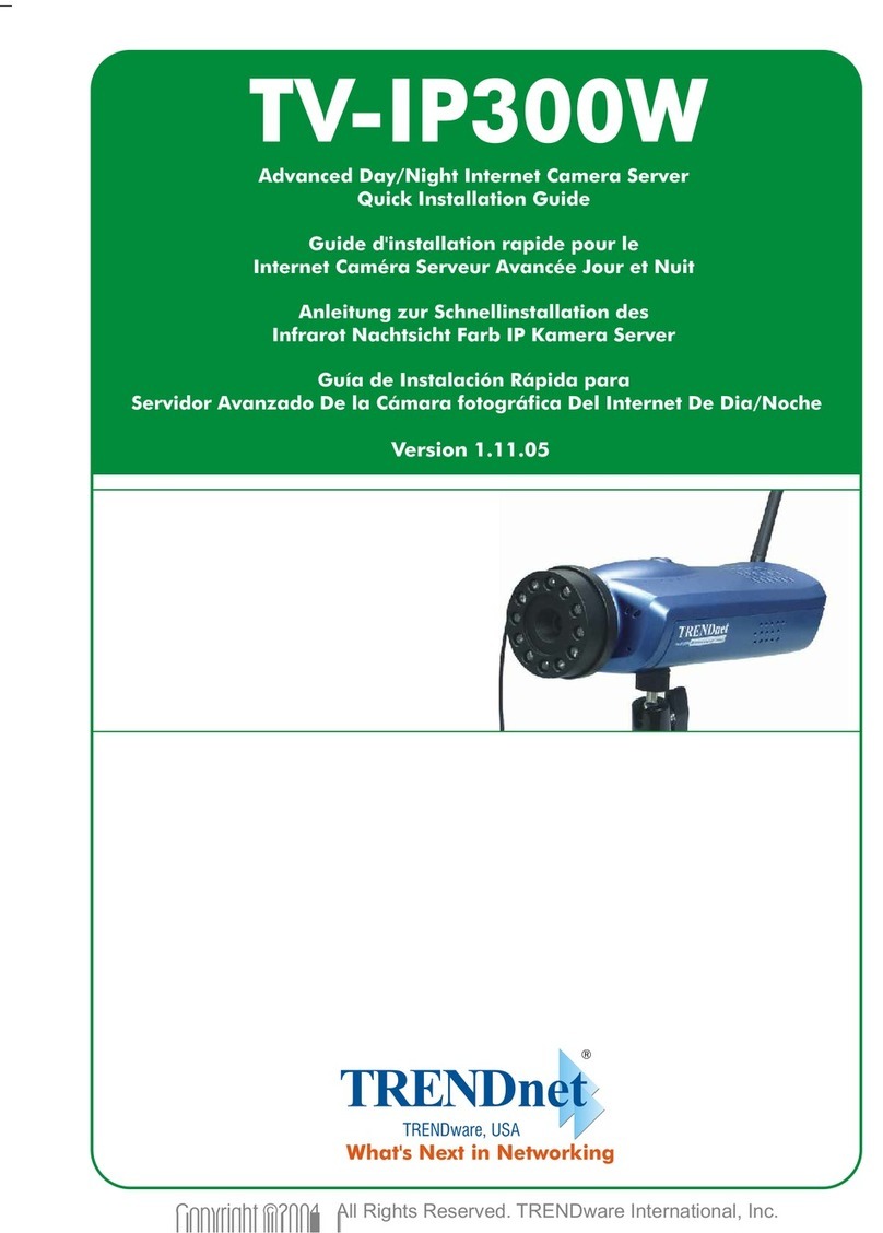 TRENDnet TV-IP300W User manual