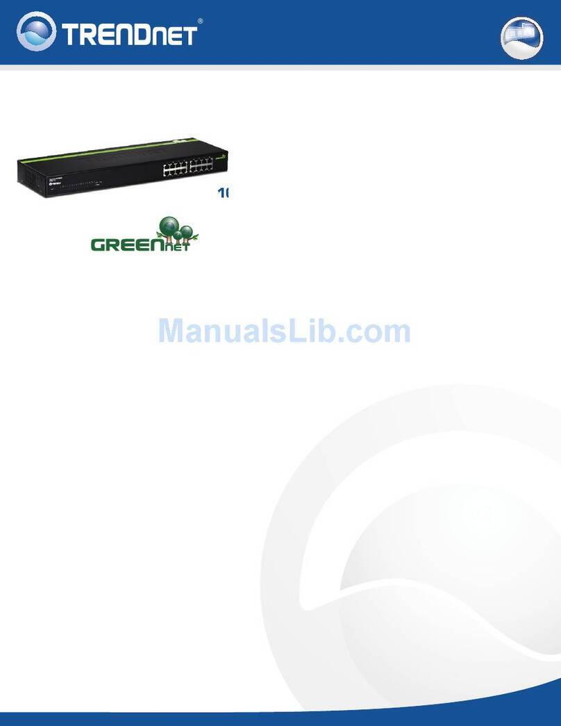 TRENDnet TE100-S16g Specifications