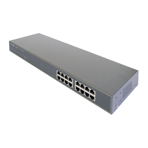 TRENDnet TE100-S16 - DATA SHEETS User manual