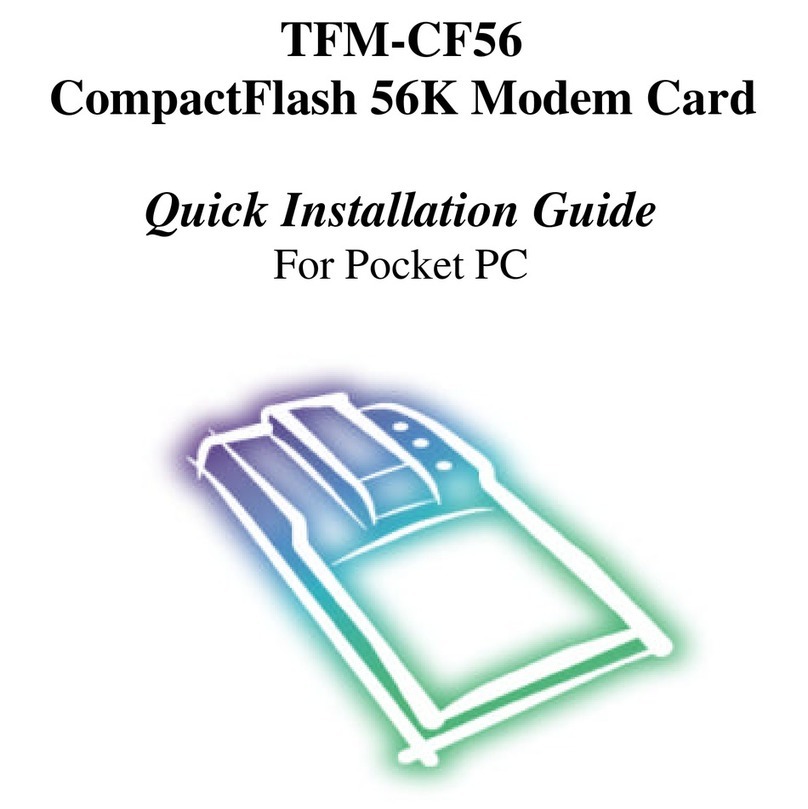 TRENDnet TFM-CF56 Quick installation guide