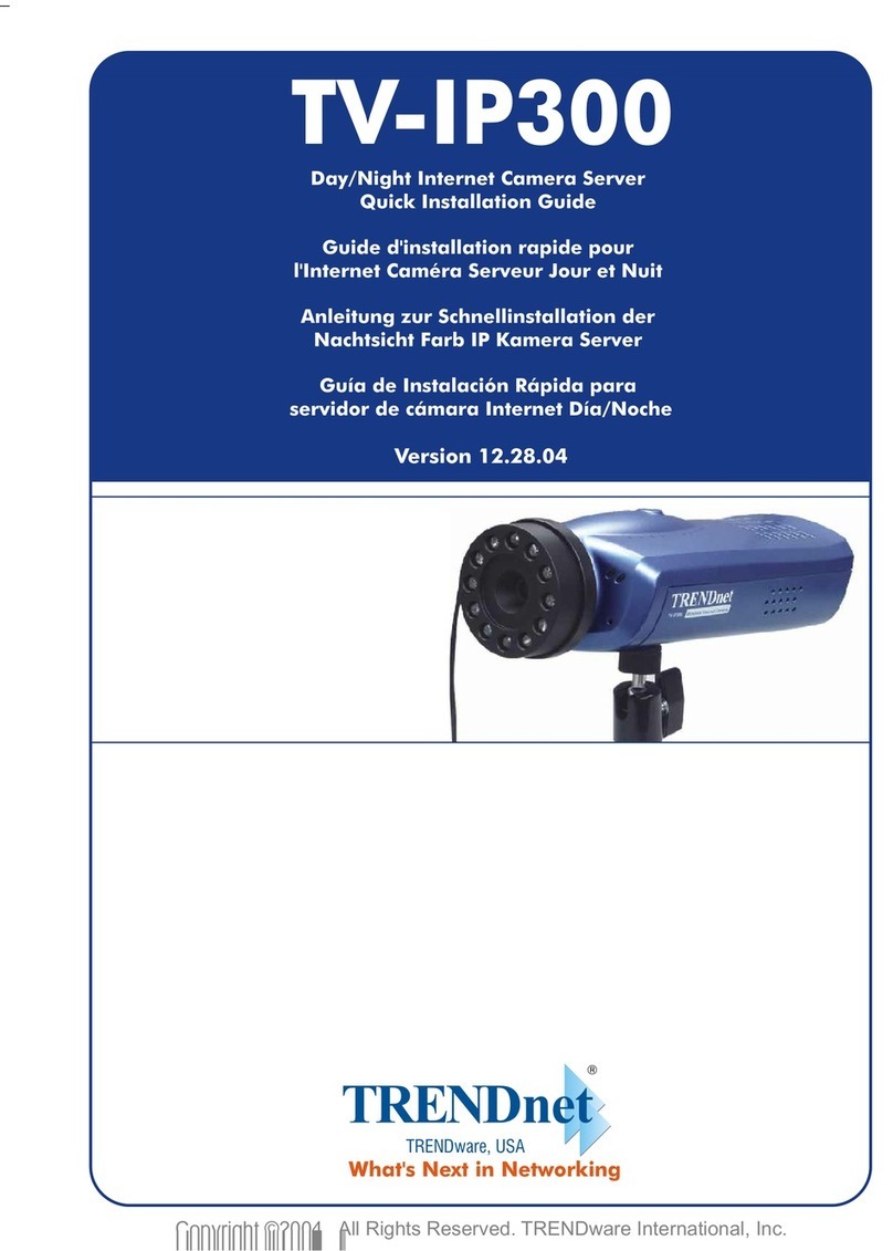 TRENDnet TV-IP300 Quick installation guide