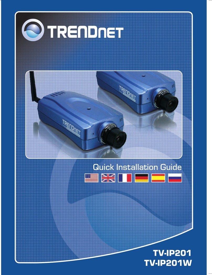 TRENDnet TV-IP201 Quick installation guide