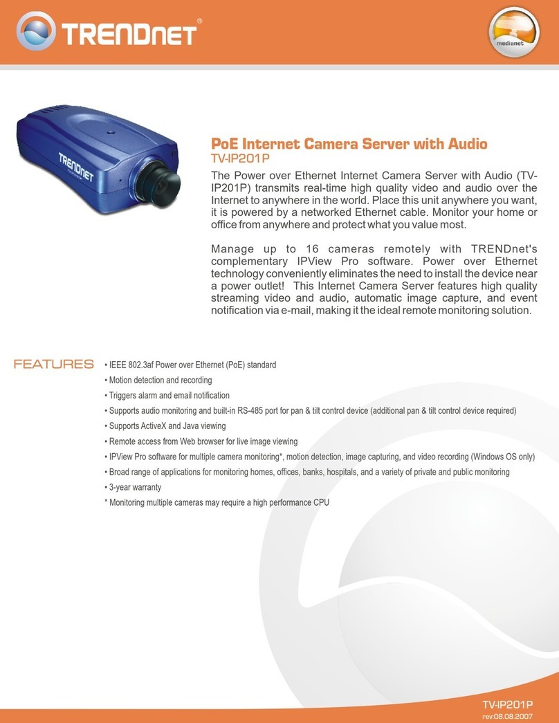 TRENDnet TV-IP201P Specifications