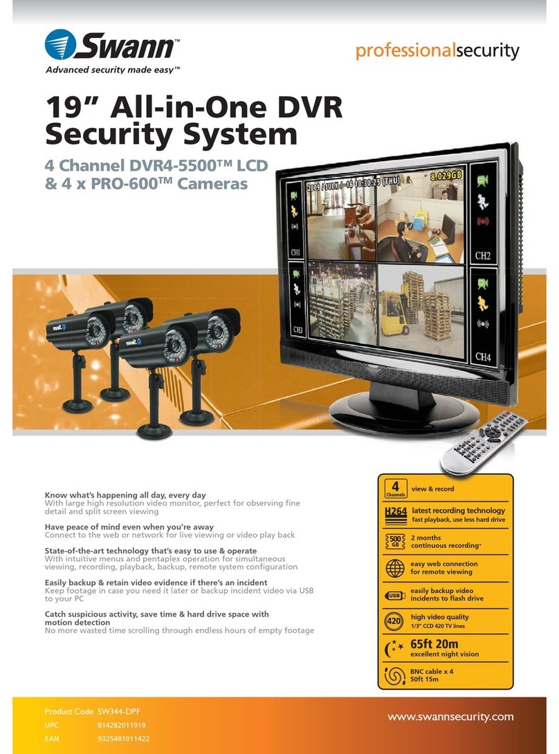 Swann DVR4-5500 User manual