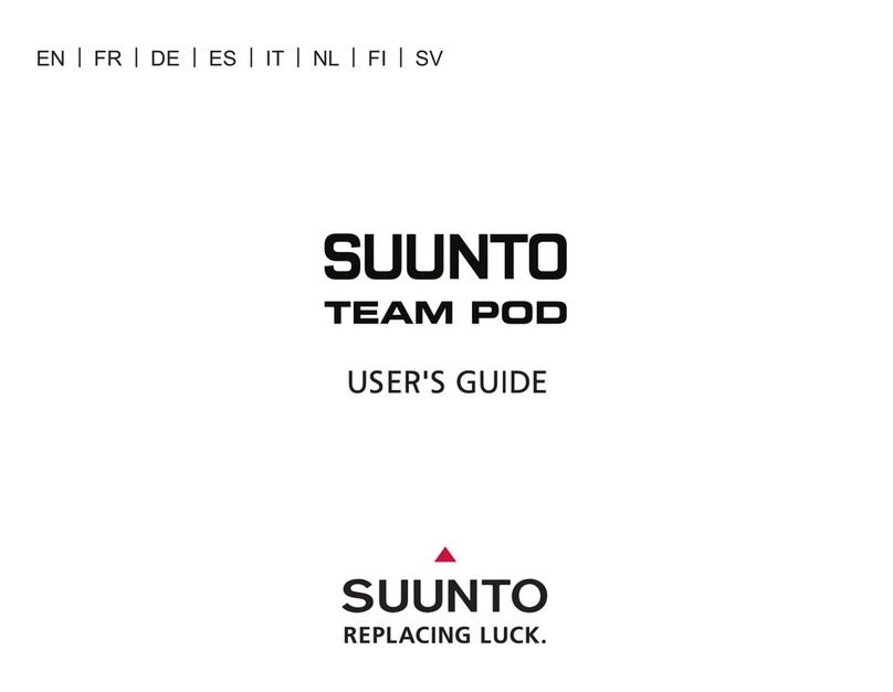 Suunto Team Pod user guide
