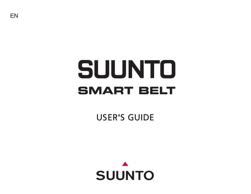 Suunto Smart Belt User manual
