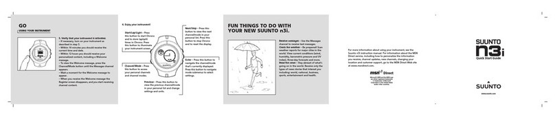 Suunto N3i User manual