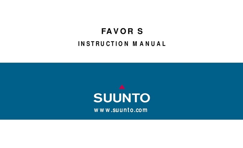 Suunto Favor User manual
