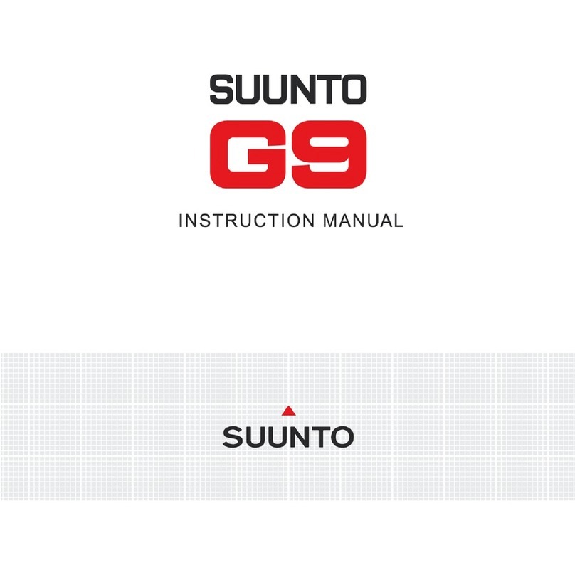 Suunto G9 User manual