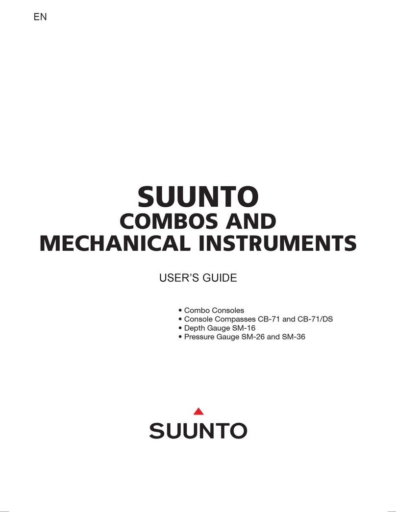 Suunto CB-71 User manual Suunto CB-71 User manual
