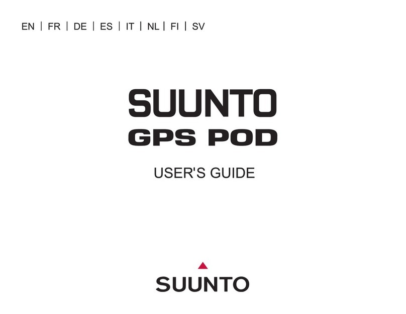 Suunto GPS POD user guide