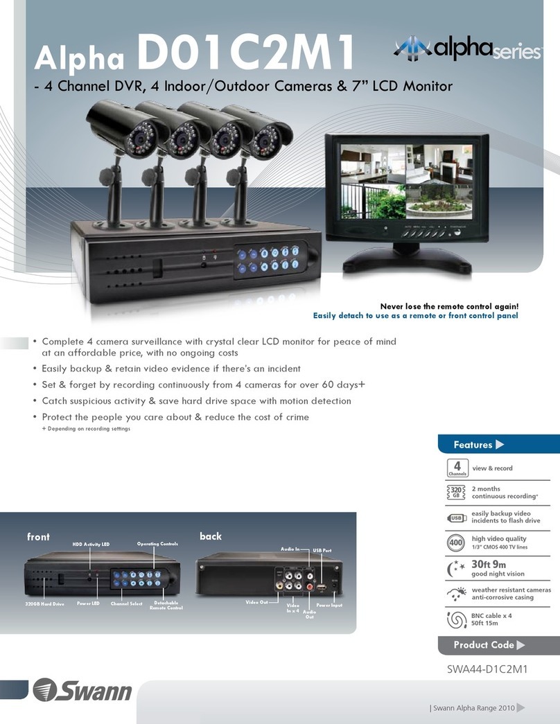 Swann SWA44-D1C2M1 User manual