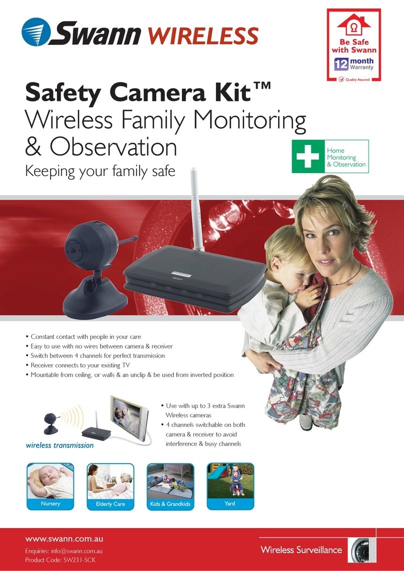 Swann SW231-SCK User manual Swann SW231-SCK User manual