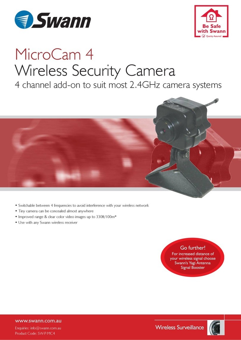 Swann SW-P-MC4 User manual