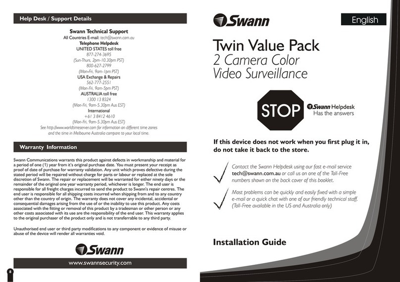 Swann SW-P-HSK User manual