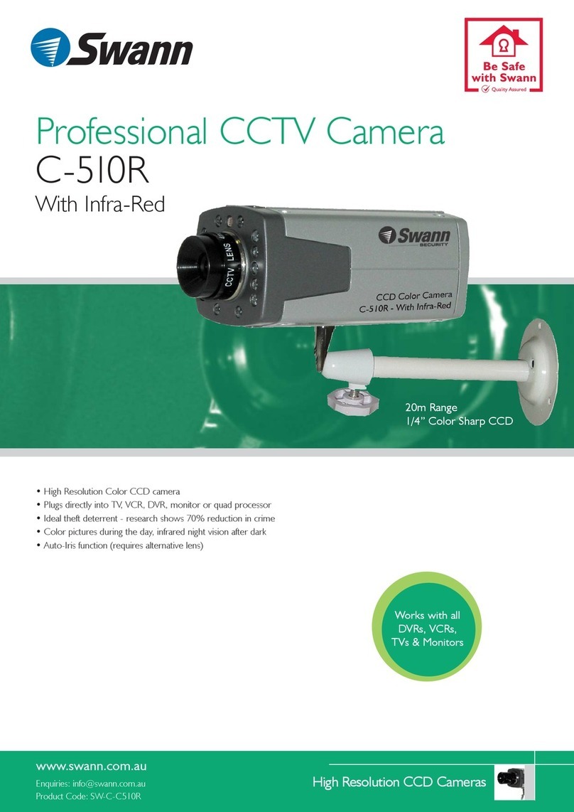 Swann SW-C-C510R User manual