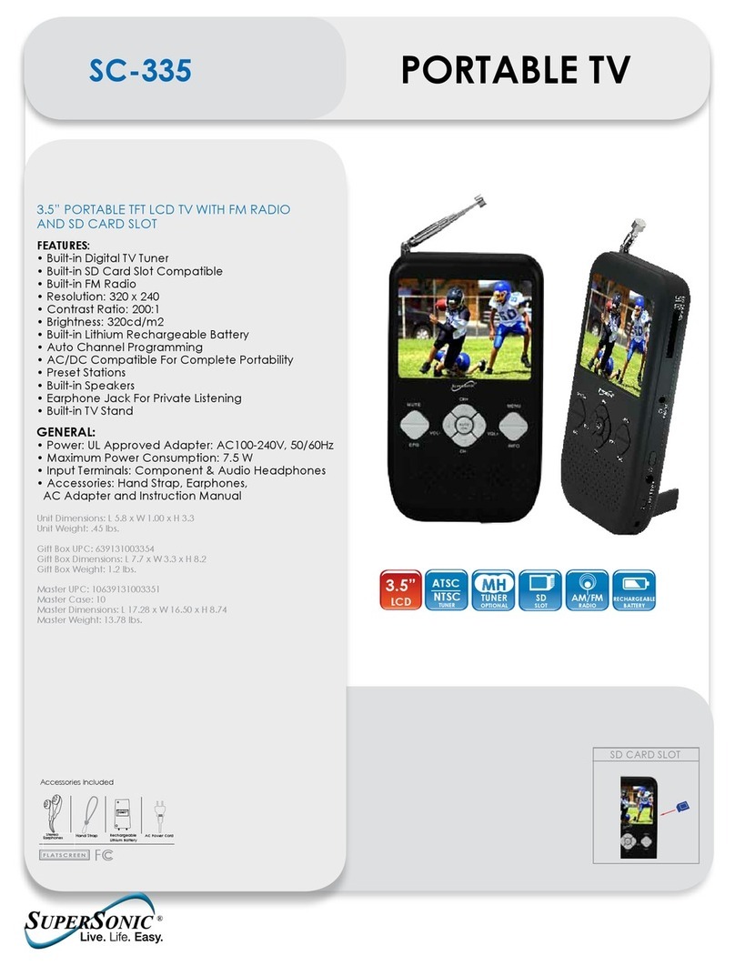Supersonic SC-335 Specifications