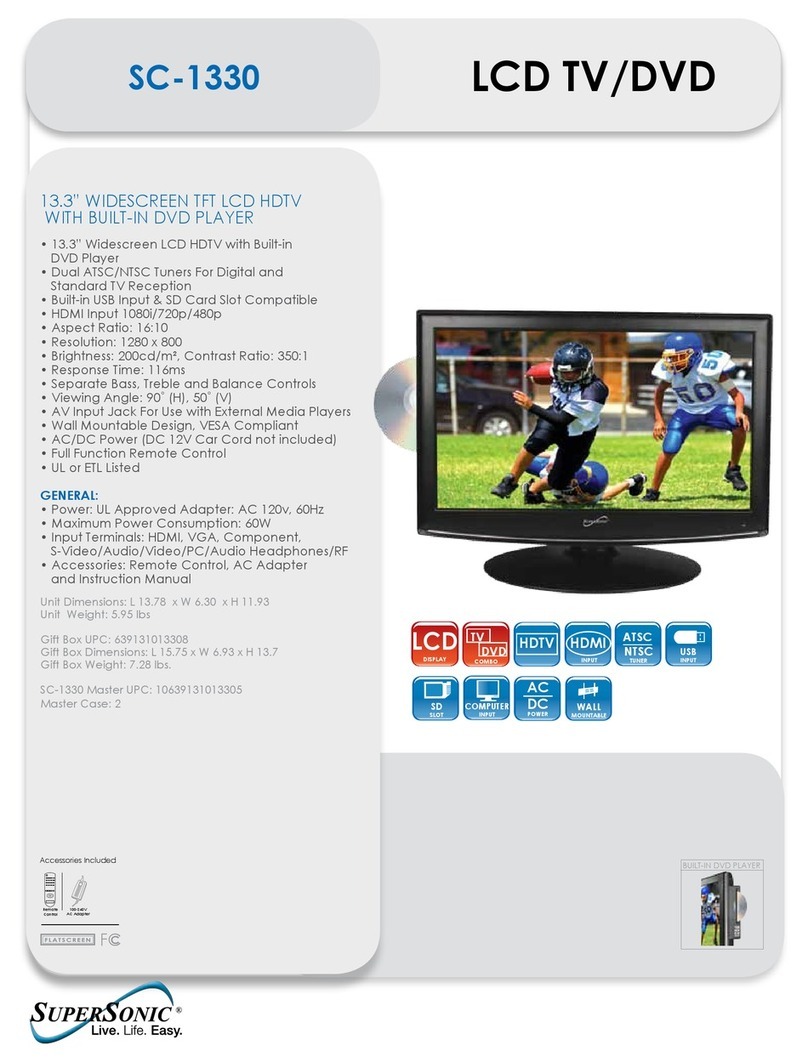 Supersonic SC-1330 User manual