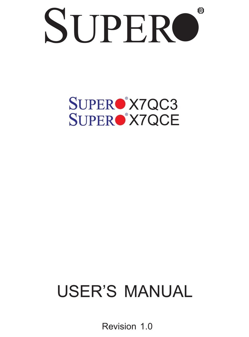 Supero X7QCE User manual