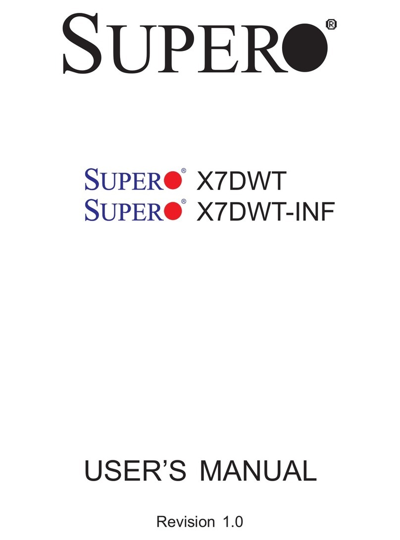 Supermicro X7DWT user manual