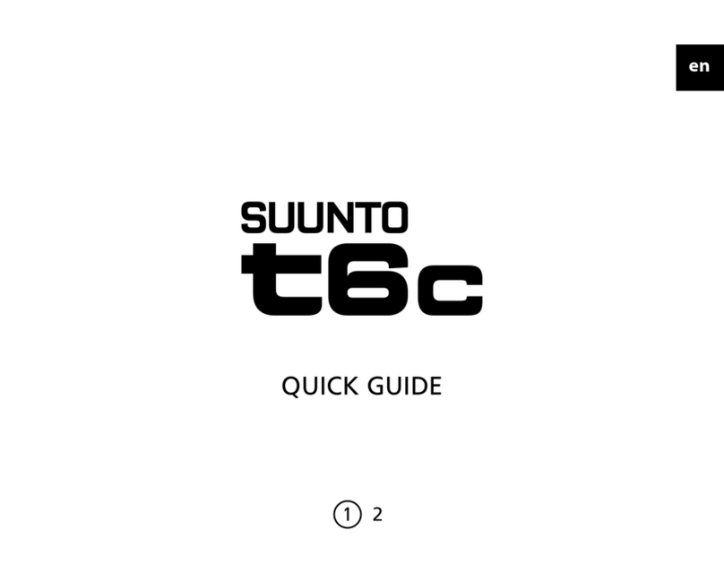 Suunto T6C User manual