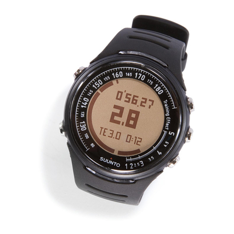 Suunto t3 User manual