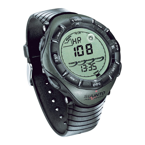 Suunto Advizor User manual