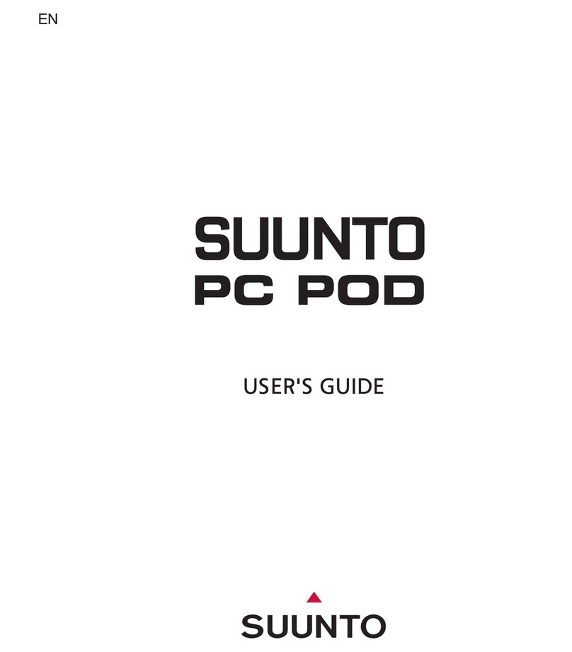 Suunto PC POD user guide