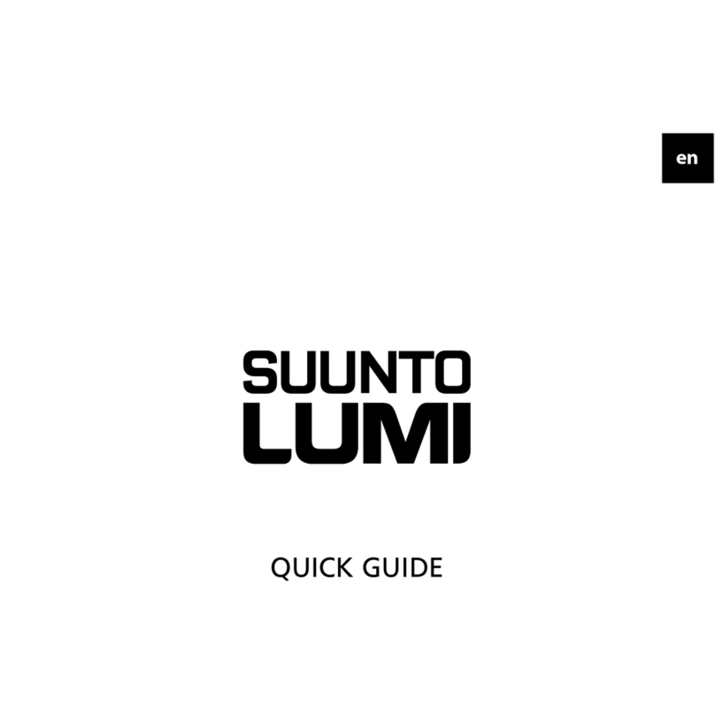 Suunto Lumi Florette User manual Suunto Lumi Florette User manual