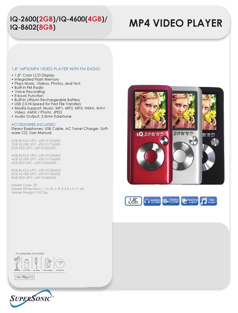 Supersonic IQ-2600 Specifications