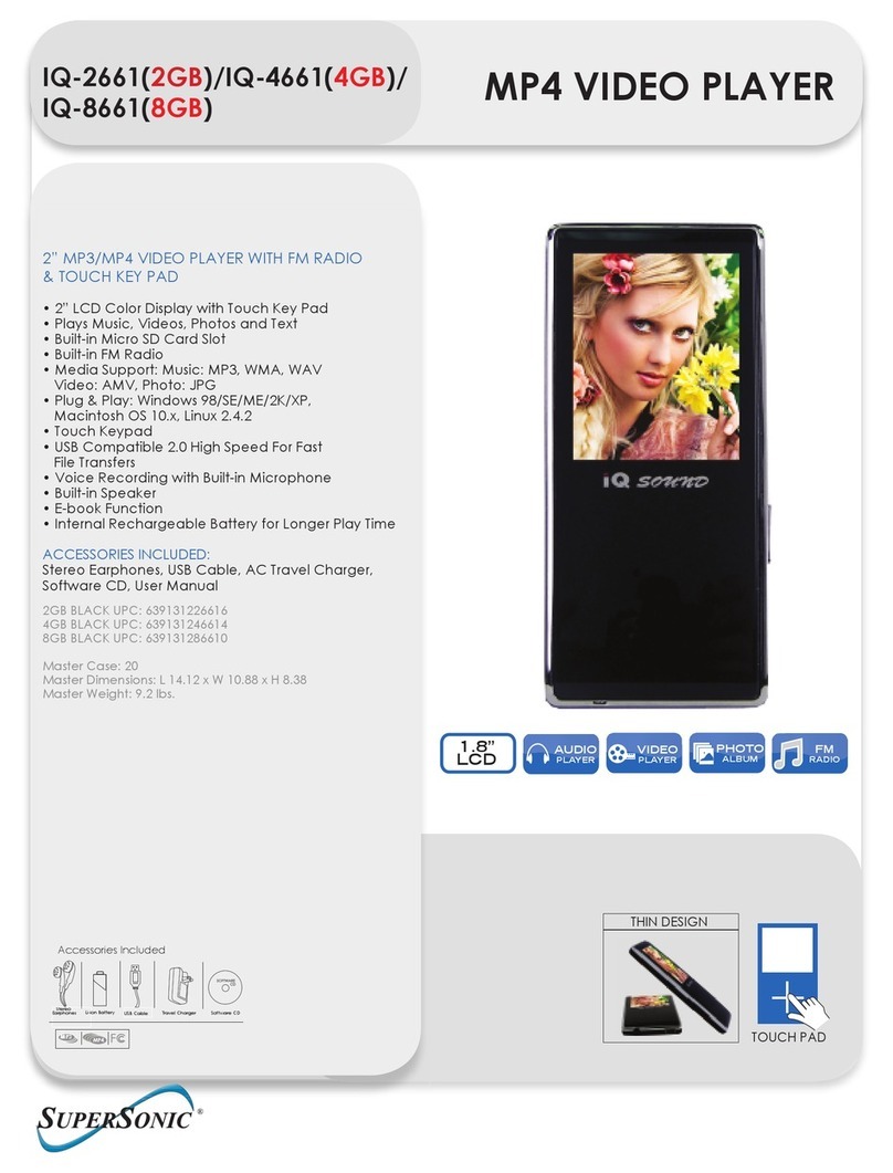 Supersonic IQ-2661 Specifications