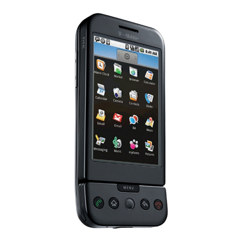 T-Mobile Dream User manual