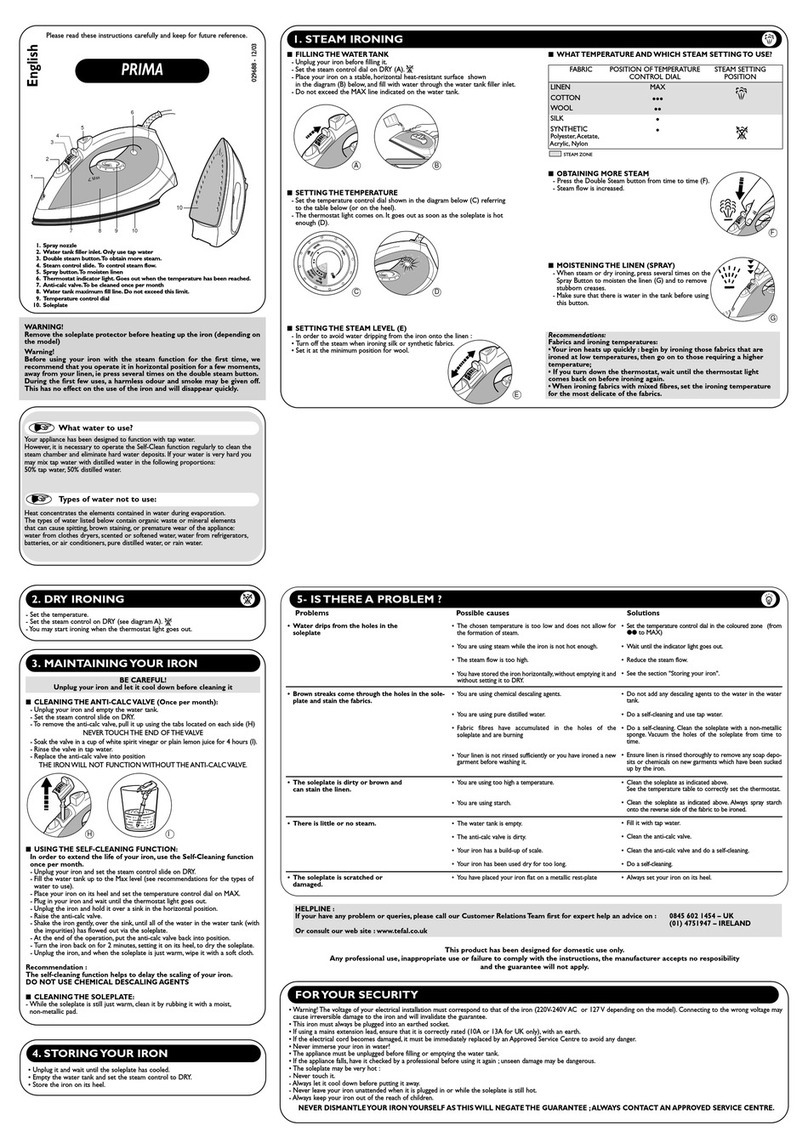 Prima FV3056 user guide