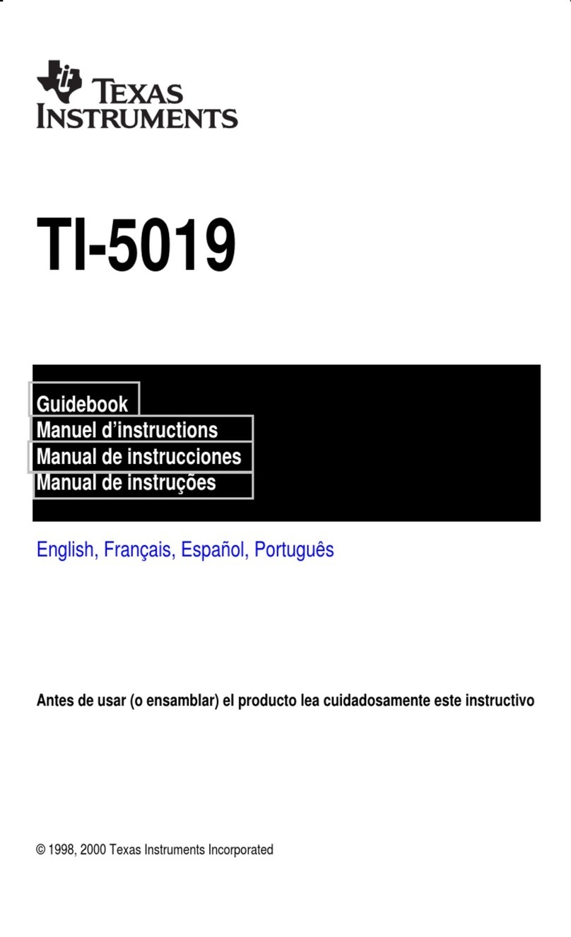 Texas Instruments TI-5019 Manual Texas Instruments TI-5019 Manual