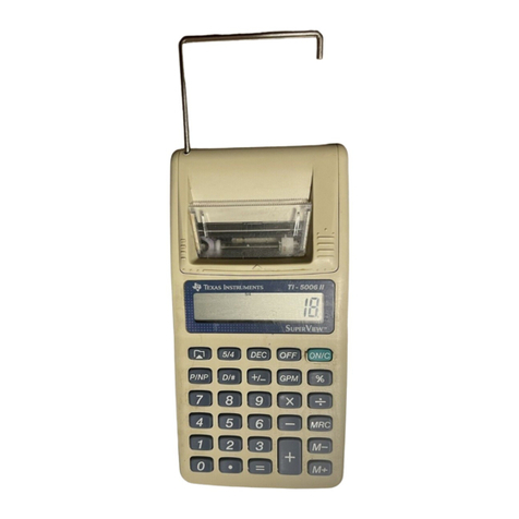 Texas Instruments TI-5006 II Manual