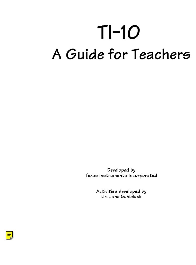 TI TI-10 user guide