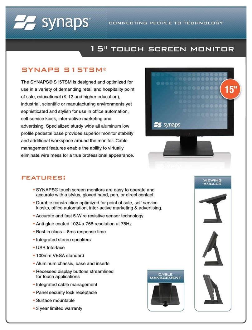 Synaps S15TSM User manual
