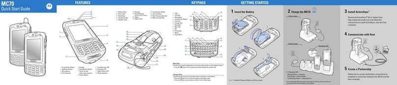 Symbol MC70 User manual
