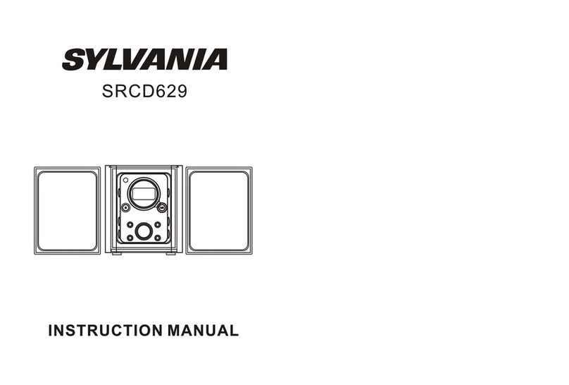Sylvania SRCD629 user guide