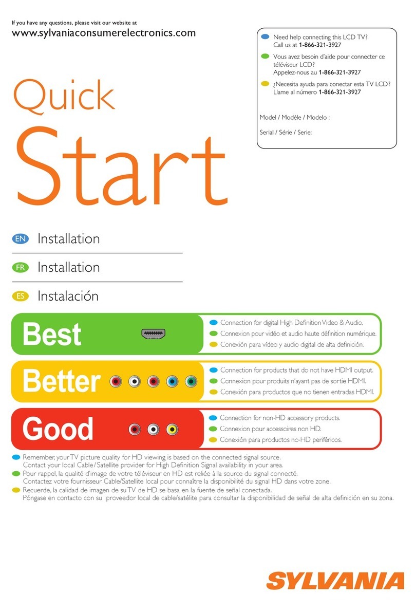 Sylvania LC260SS2 User manual