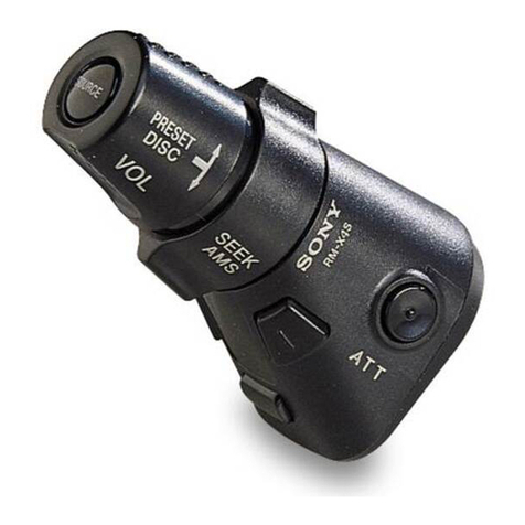 Sony RM-X4S installation guide