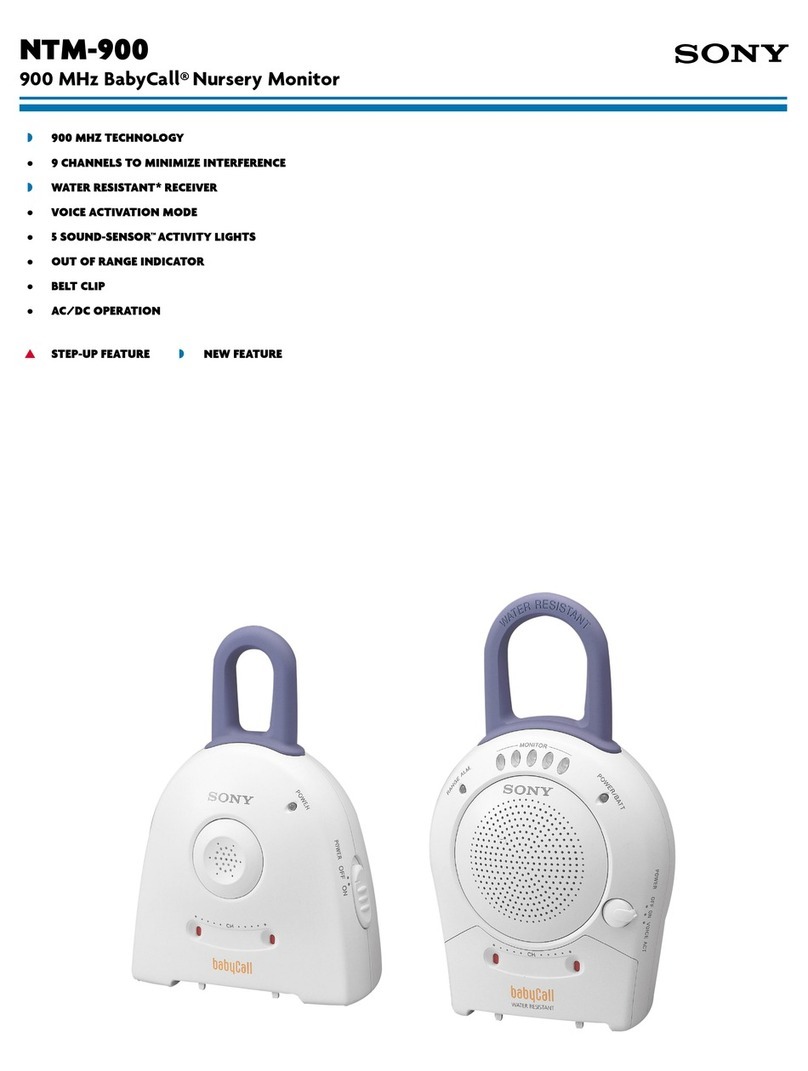 Sony NTM-900 Specifications