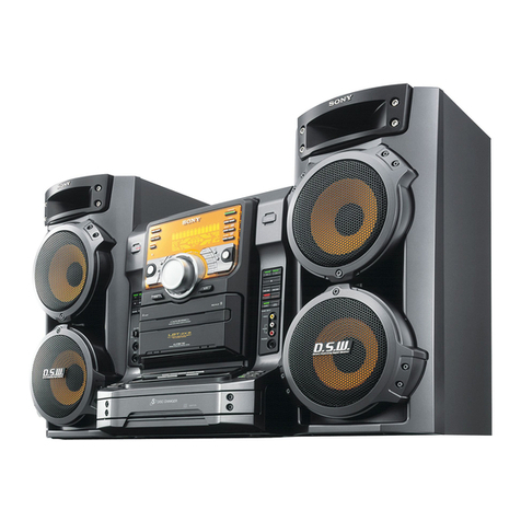 Sony LBT-ZX6 User manual