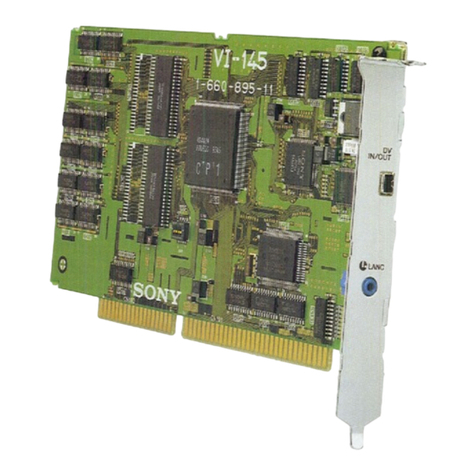 Sony DVBK-1000 operating instructions