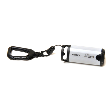 Sony GPS-CS1 - Digital Camera GPS Unit User manual